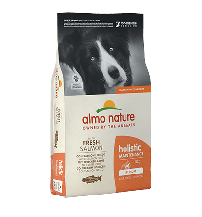 Almo Nature - Almo Cane Taglia Media Crocchette 12Kg - Animalmania Store