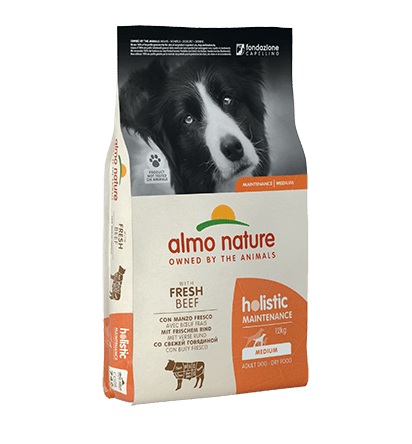 Almo Nature - Almo Cane Taglia Media Crocchette 12Kg - Animalmania Store