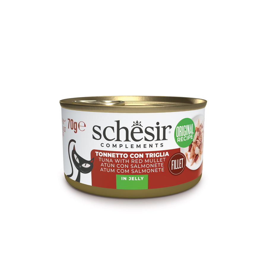 Schesir Gatto Latt. 70G Filetti  In Gelatina