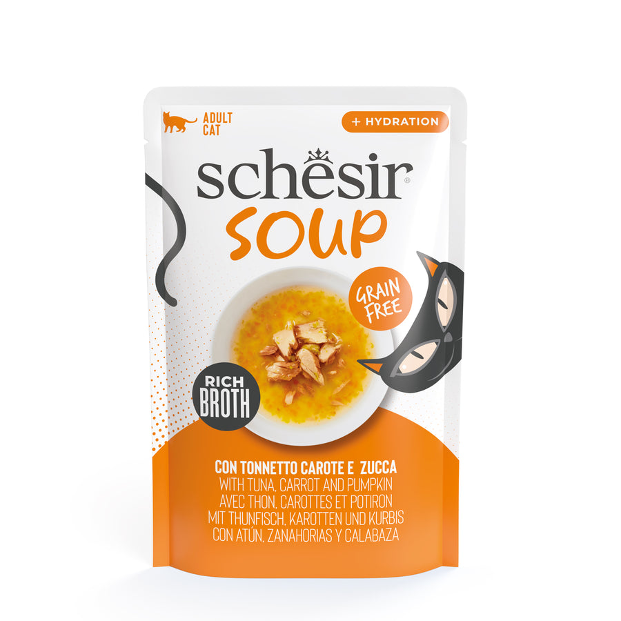 Schesir Gatto Bust. 40G Soup