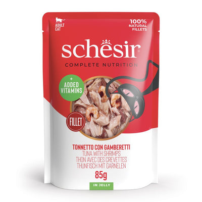 Schesir - Schesir Gatto Bust. 85G Filetti In Gelatina - Animalmania Store