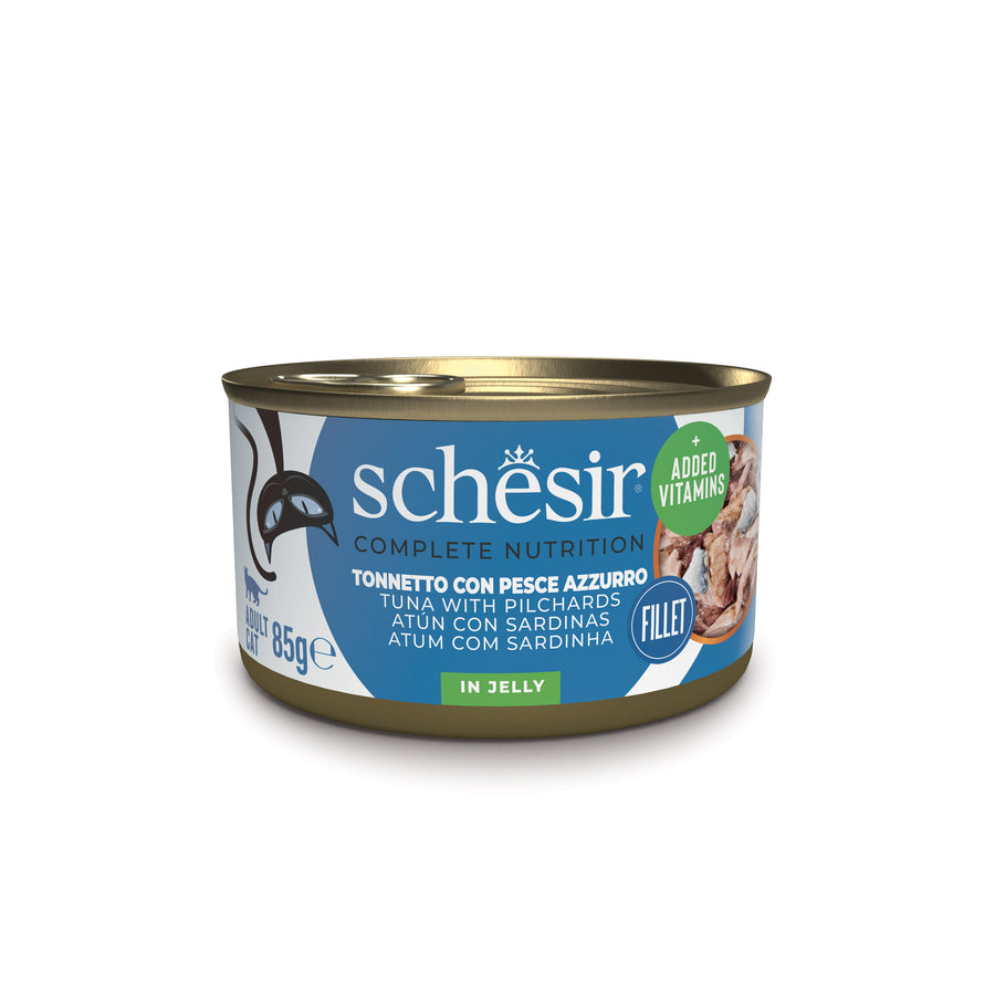 Schesir Gatto Latt. 85G Filetti In Gelatina