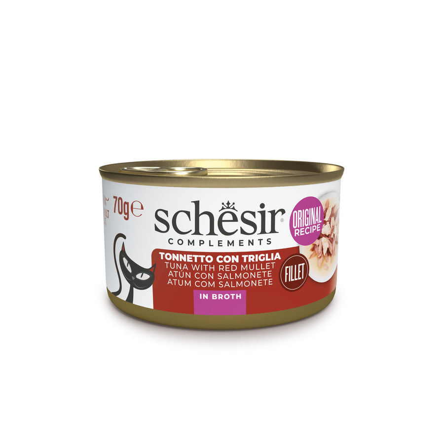 Schesir Gatto Latt. 70G Filetti  In Brodo