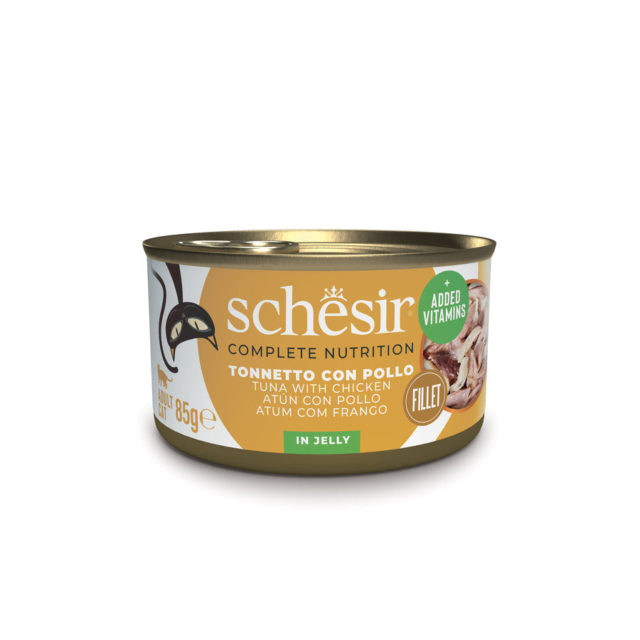 Schesir Gatto Latt. 85G Filetti In Gelatina