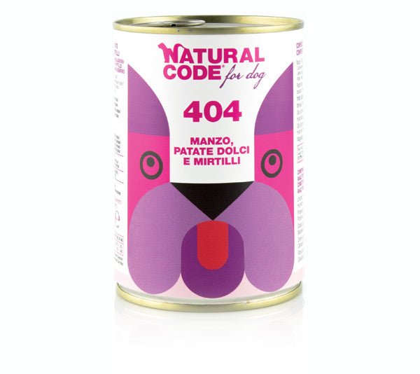 Natural Code 412 Angus, Farro E More per Cani