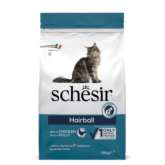 Schesir - Schesir Hairball Pollo - Animalmania Store