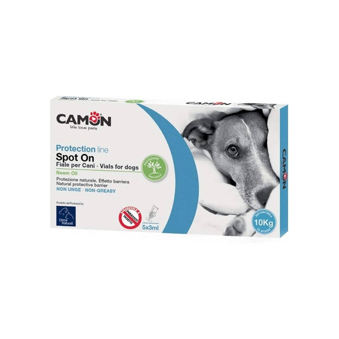 Camon - Camon Antiparassitario Cane 0-10Kg 5 Fiale - Animalmania Store