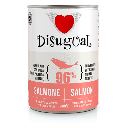 Disugual - Disugual Cane Monoproteico 400 Gr - Animalmania Store