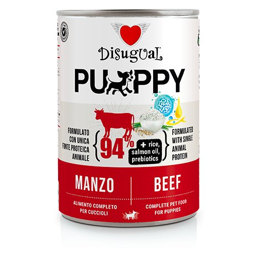 Disugual - Disugual Cane Monoproteico Puppy 400 Gr - Animalmania Store