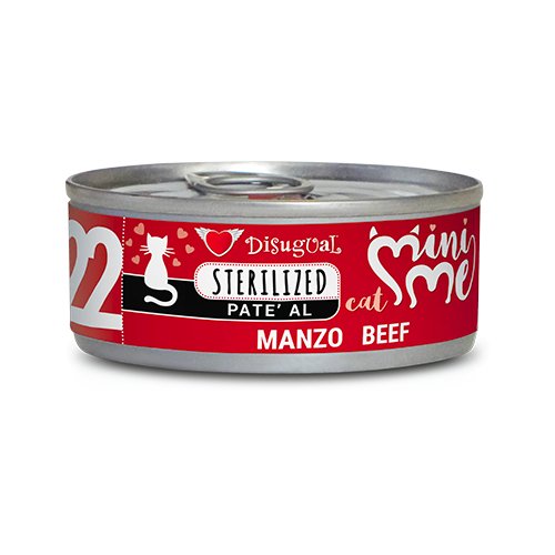 Disugual - Disugual Gatto Pate' Sterilised 85 Gr - Animalmania Store