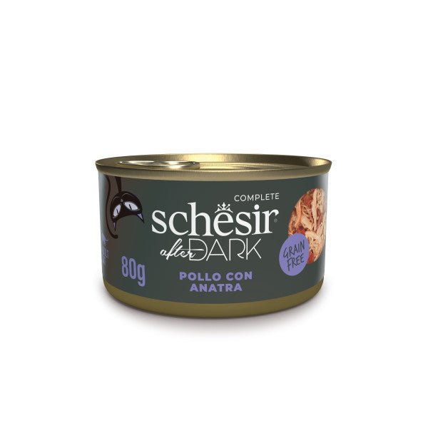 Schesir - Schesir After Dark Gatto Latt. 80G In Brodo - Animalmania Store