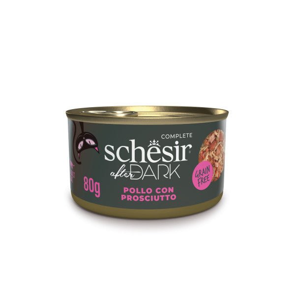 Schesir - Schesir After Dark Gatto Latt. 80G In Brodo - Animalmania Store