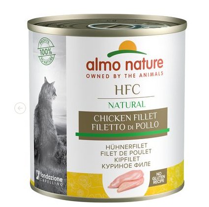 Almo Nature - Almo Cat Nature 280 Gr Filetto Di Pollo - Animalmania Store