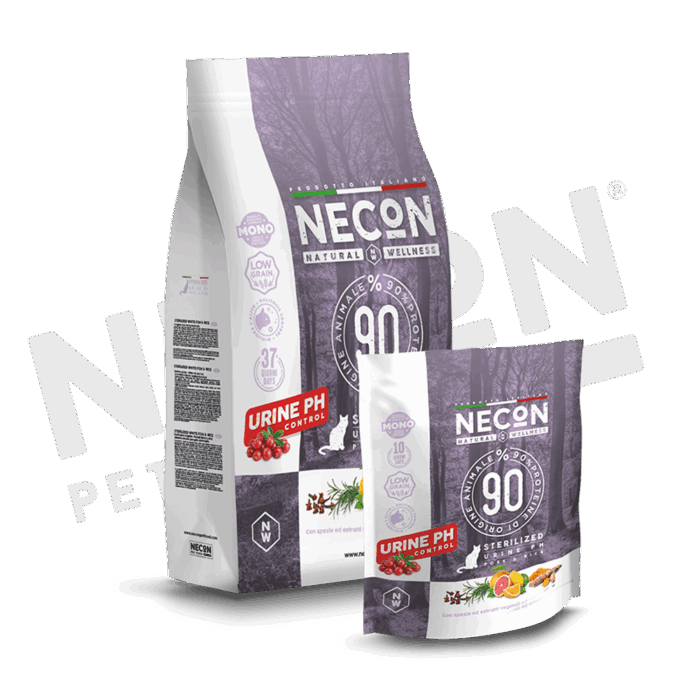 Necon Natural Wellness Gatto Adult Sterilizzato Urine Ph Maiale E Riso