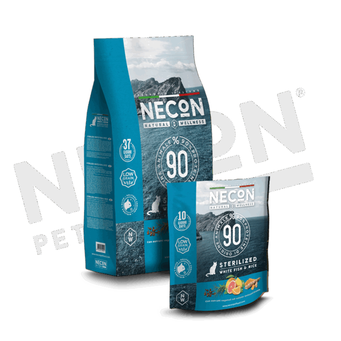 Necon Natural Wellness Sterilizzati Pesce Bianco E Riso