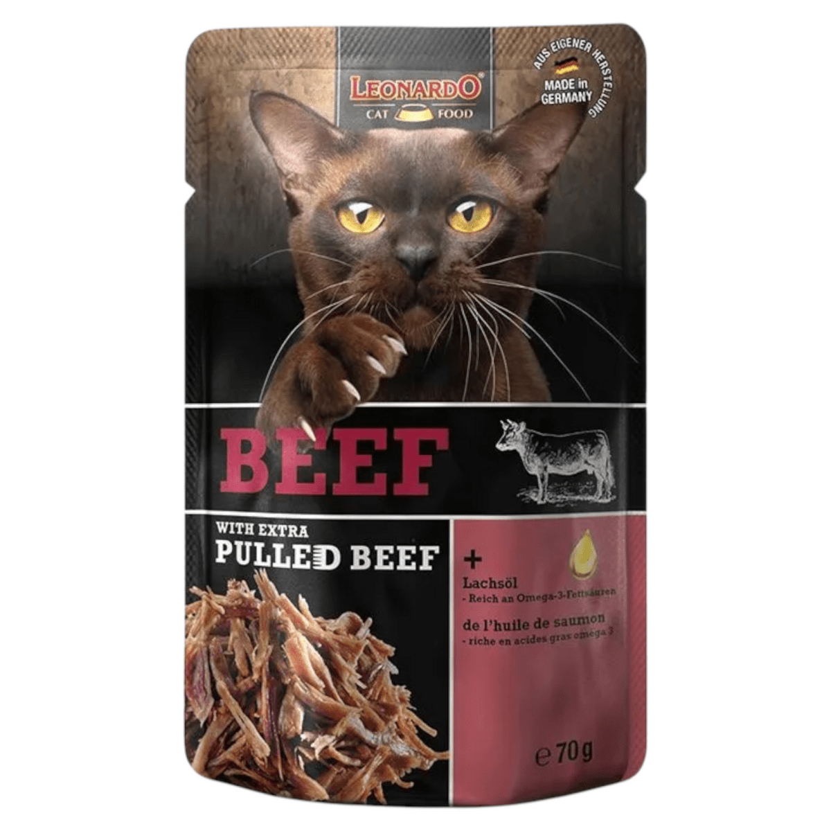 Belcando - Belcando Leonardo 70G Extra Pulled Beef - Animalmania Store