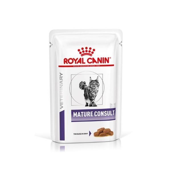 Royal Canin - Royal Canin Mature Consult Gatto Anziano Multipack 12x85gr - Animalmania Store