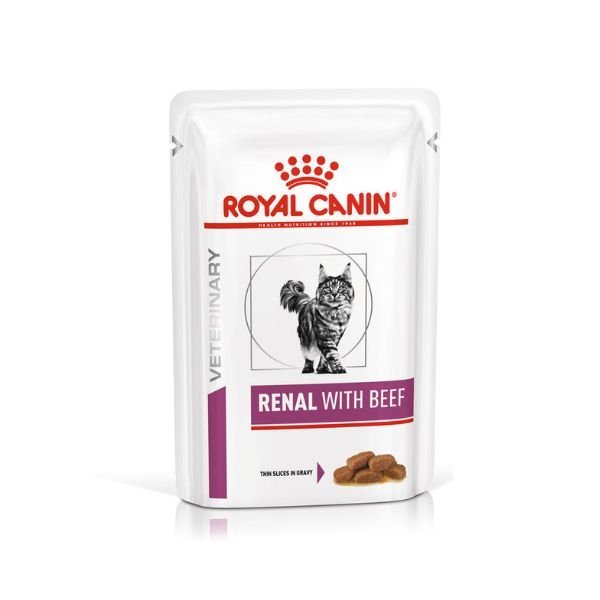 Royal Canin - Royal Canin Renal Gatto Adult Con Manzo Multipack 12x85gr - Animalmania Store