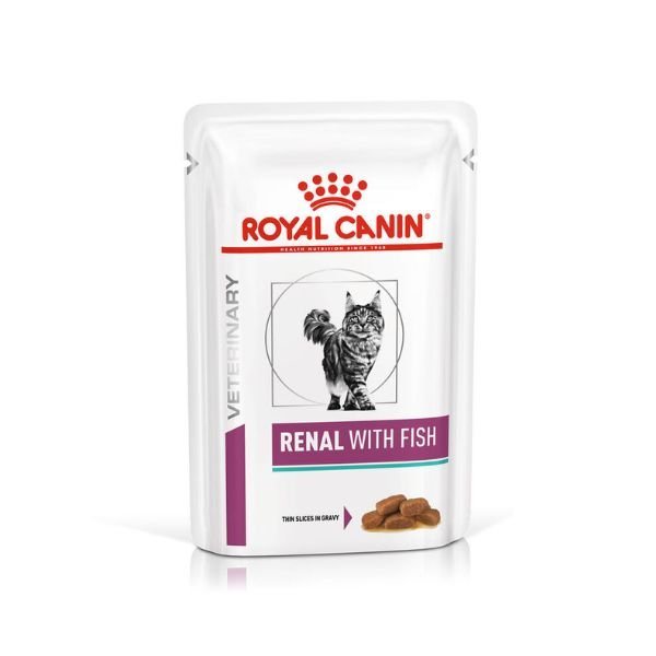 Royal Canin - Royal Canin Renal Gatto Adult Con Pesce Multipack 12x85gr - Animalmania Store