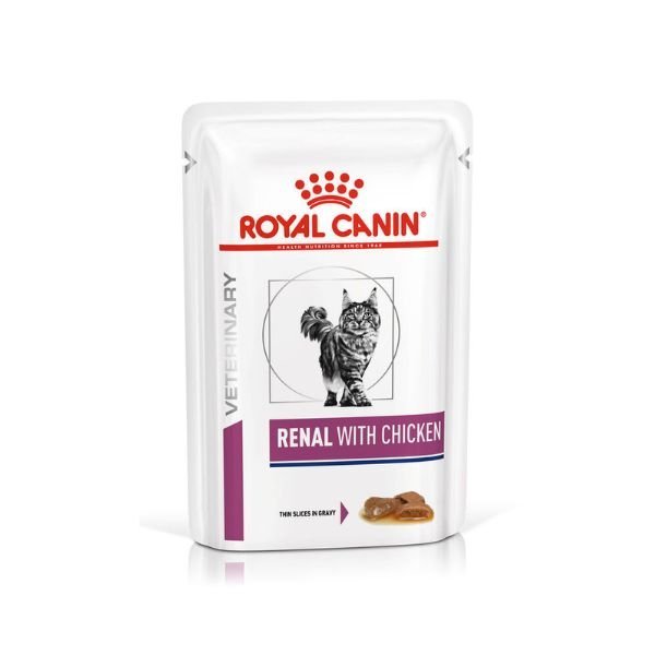 Royal Canin - Royal Canin Renal Gatto Adult Con Pollo Multipack 12x85gr - Animalmania Store