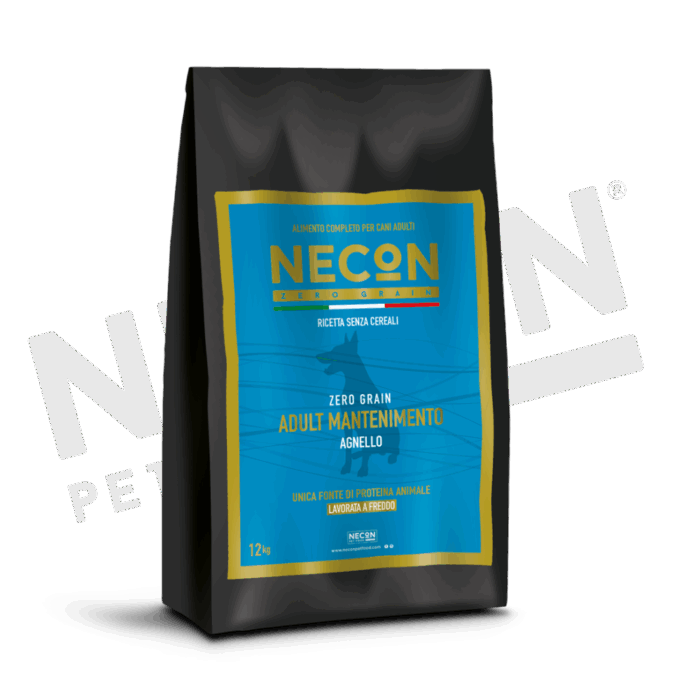 Necon Zero Grain Adult Mantenimento Agnello, Piselli E Favetta