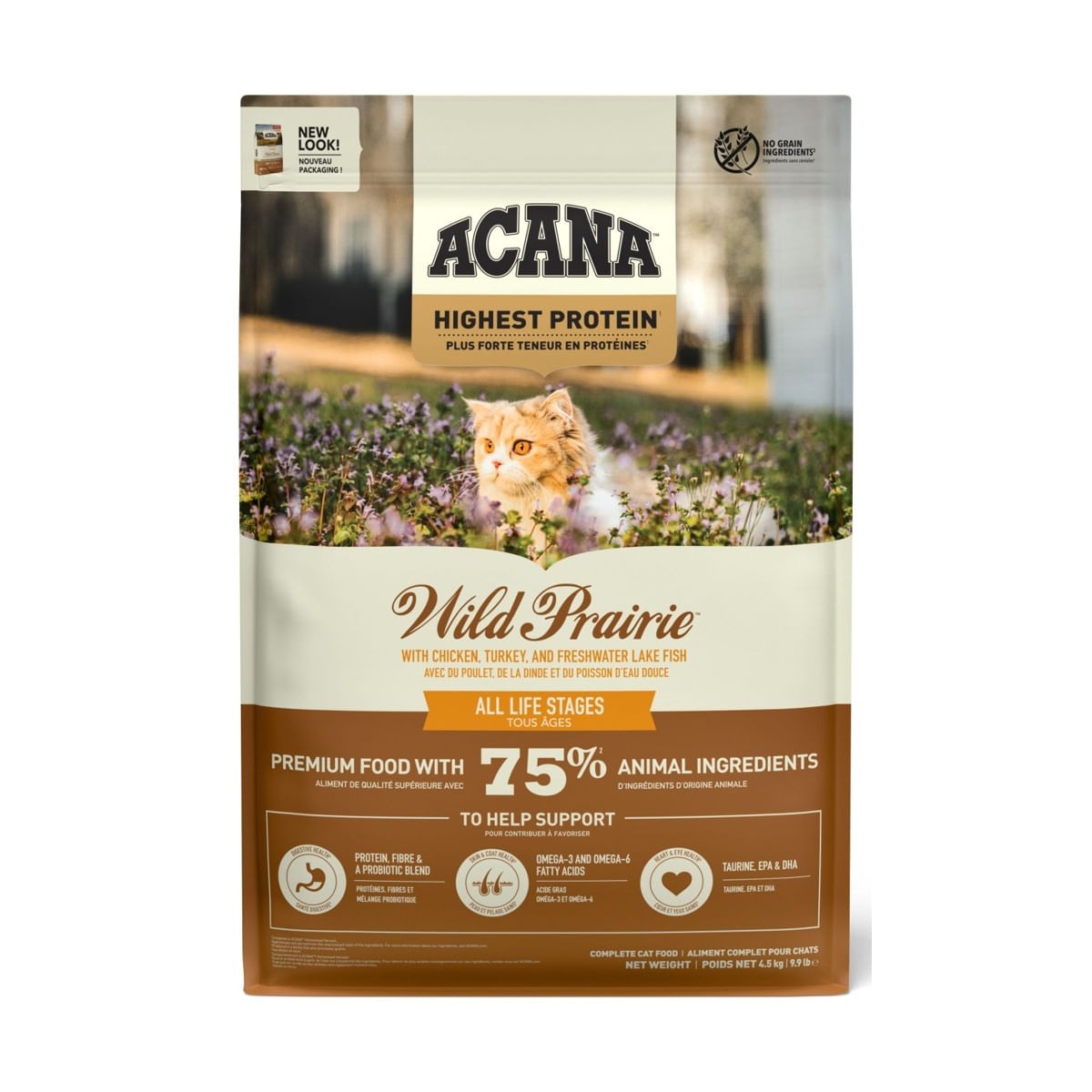 Acana Gatto Grain Free Adult Wild Prairie 4,5 kg
