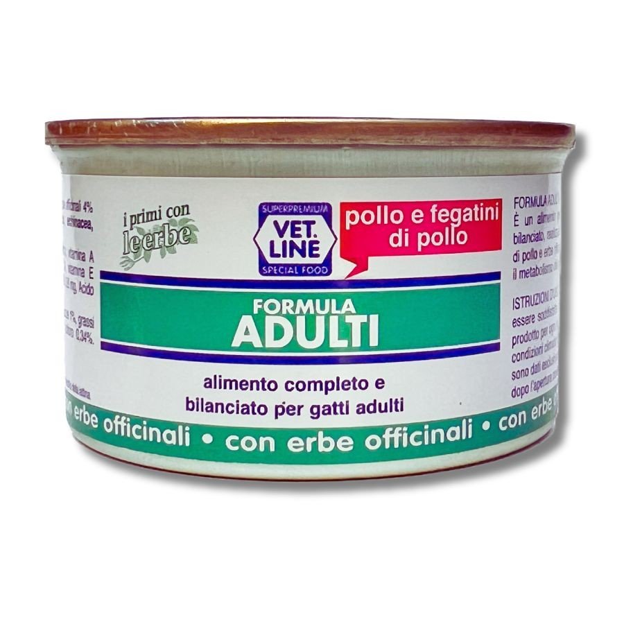 VetLine - Vetline Gatto Adulto 85gr - Animalmania Store