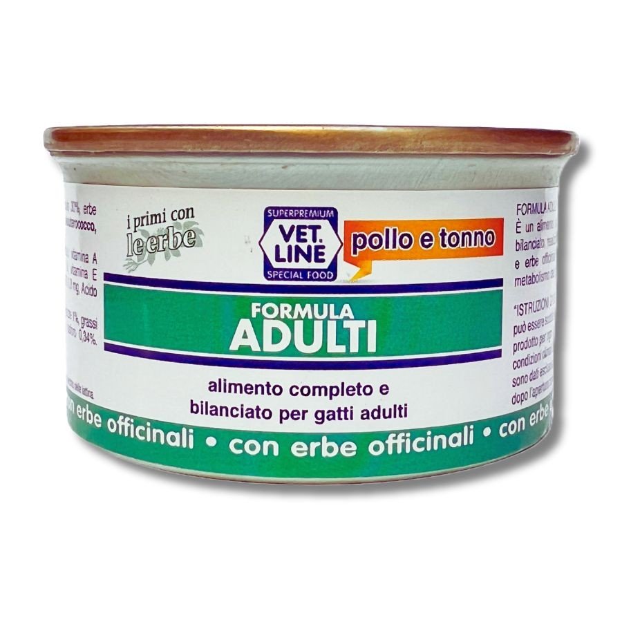 VetLine - Vetline Gatto Adulto 85gr - Animalmania Store