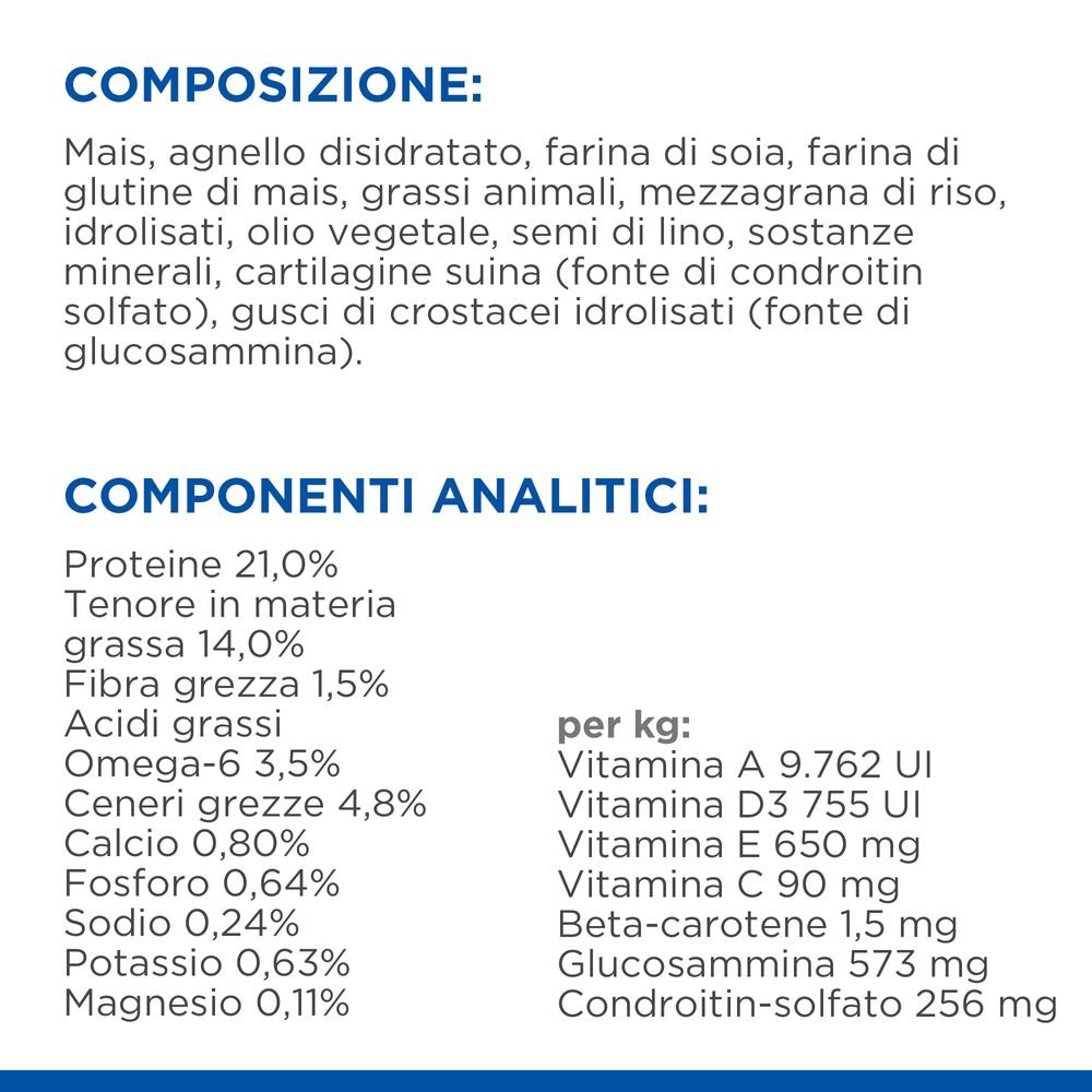 Hill's Science Plan - Hill's Science Plan Large Breed Adult Alimento per Cani con Agnello e Riso - Animalmania Store