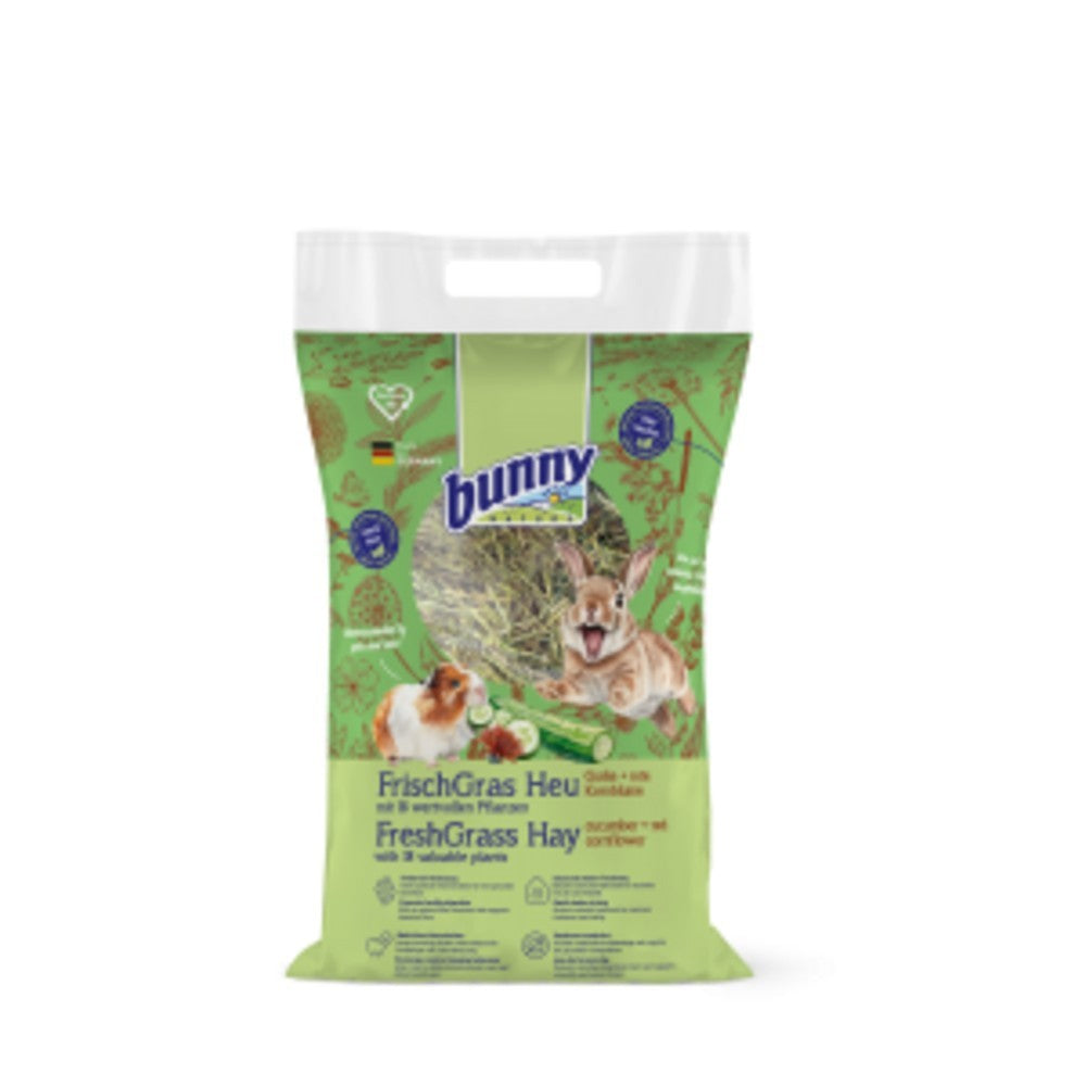 Bunny Fieno Fresco con Cetriolo e Fiordaliso 500 g, retro