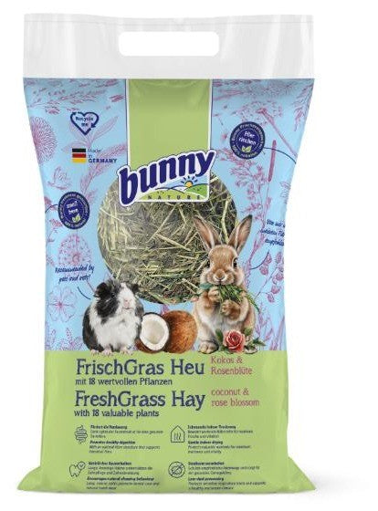 Bunny Fieno Fresco con Cocco e Petali di Rosa 500 g