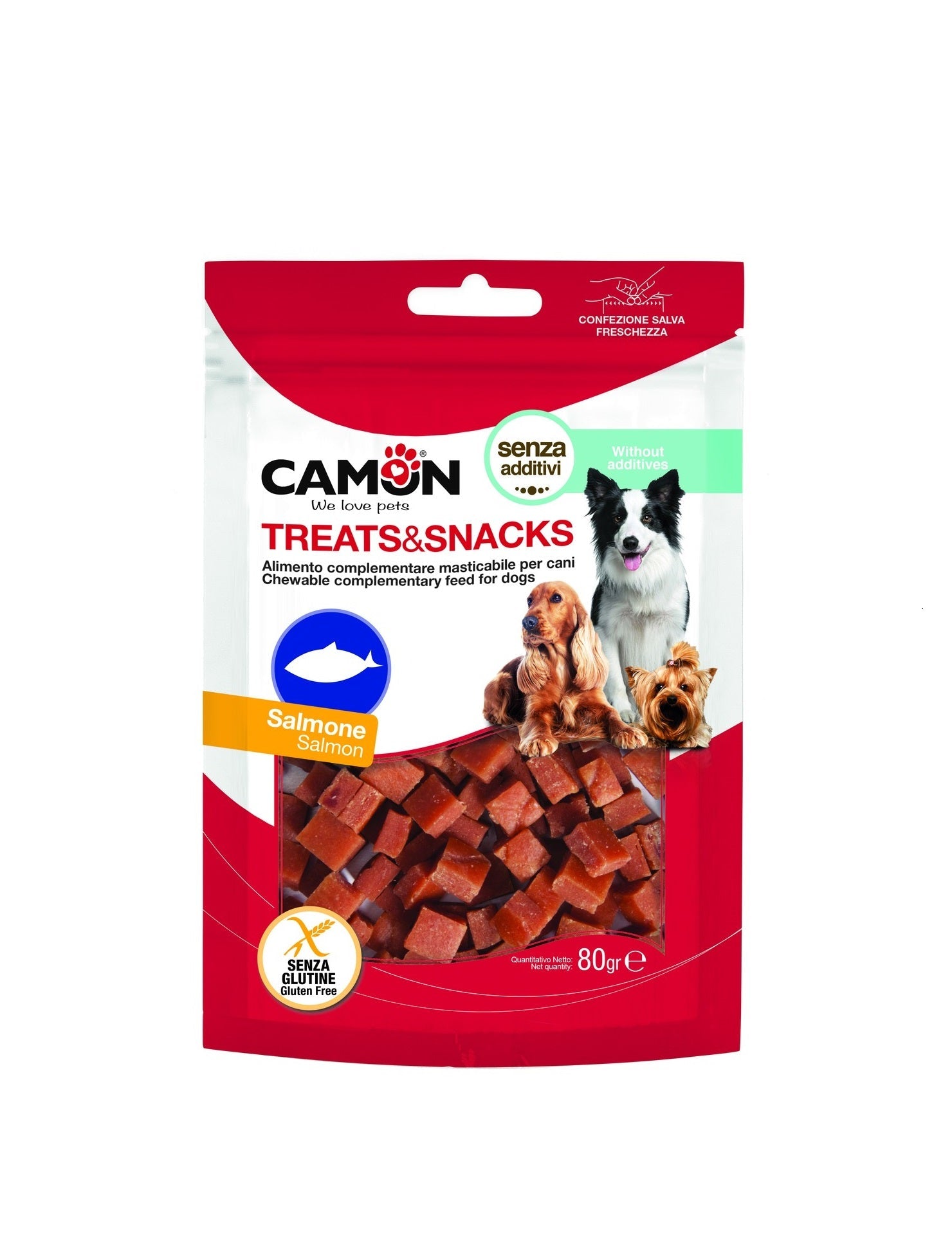 Camon Dadini di salmone 80g