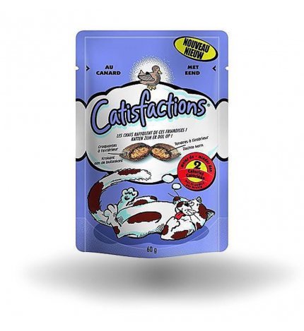 CATISFACTION - Catisfaction Snack Gatto 60Gr - Animalmania Store