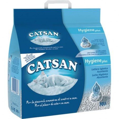 Catsan - Catsan Lettiera Hygiene Plus 10 Lt - Animalmania Store