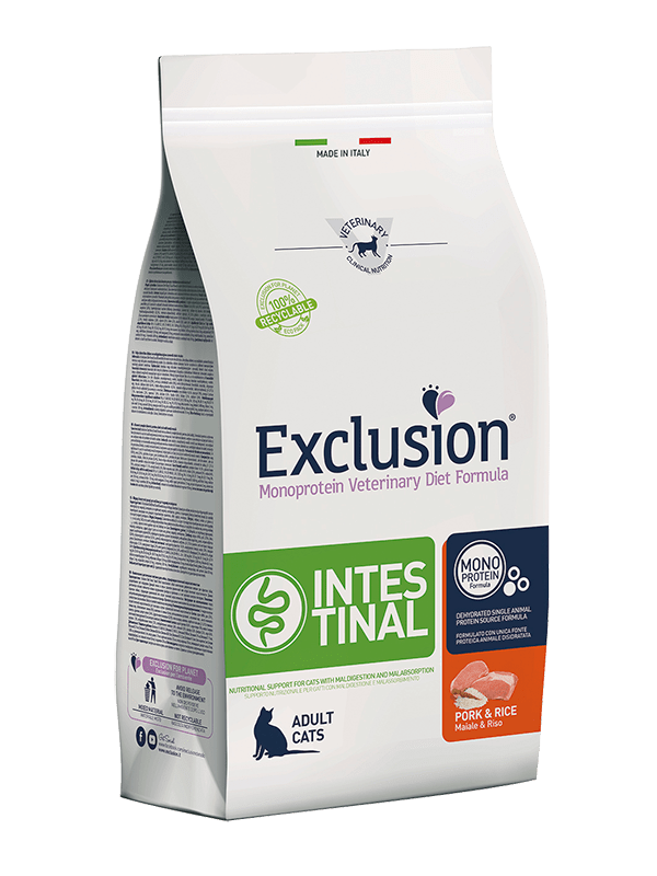 Exclusion - Exclusion Mp Diet Formula Ga Intestinal Pork & Rice - Animalmania Store