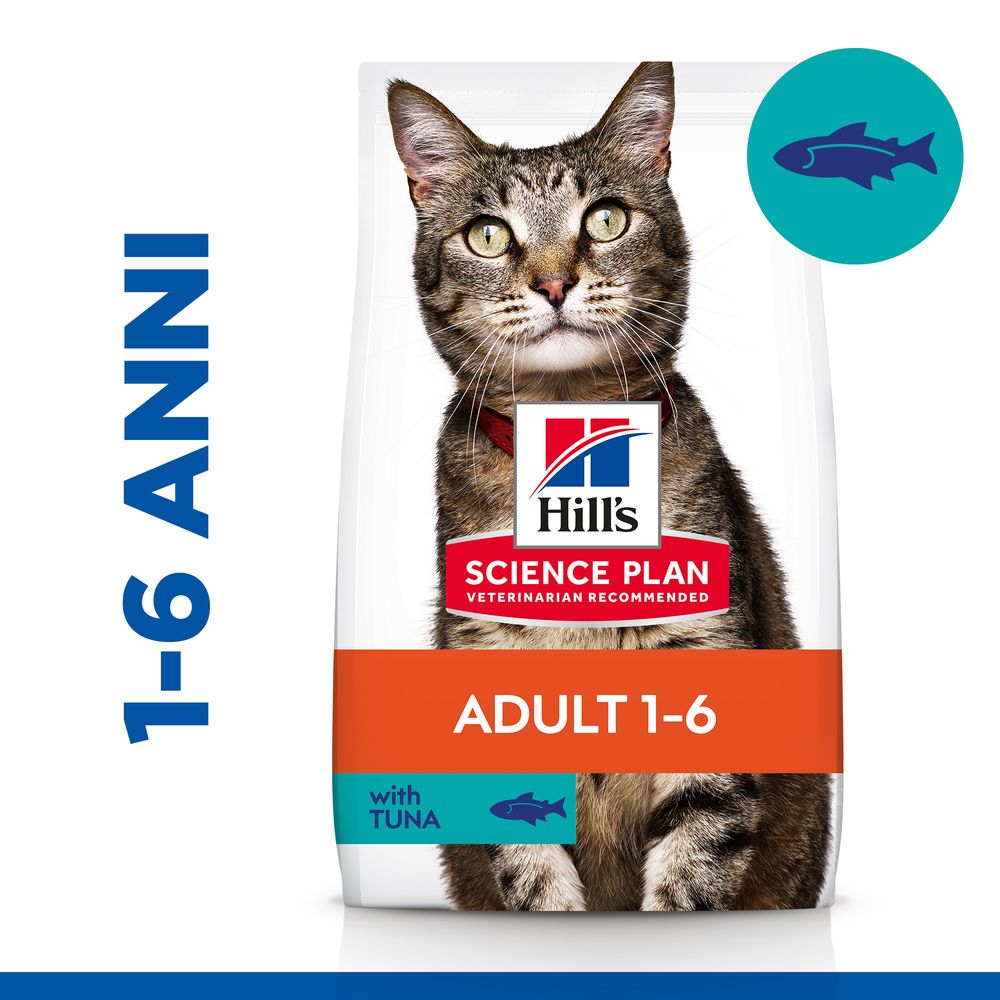 Hill's Science Plan - Hill's Science Plan Adult alimento per gatti con tonno - Animalmania Store