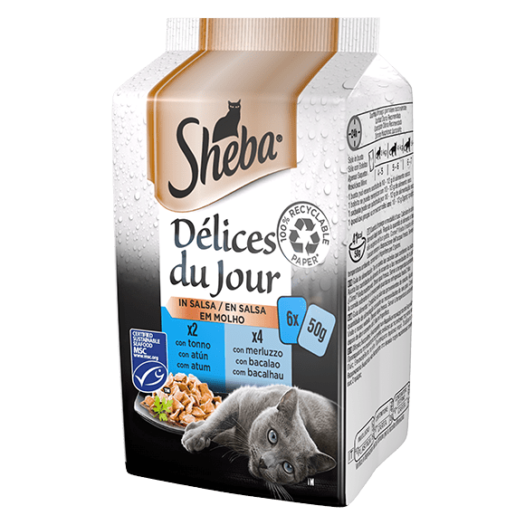 Sheba - Sheba® Délices Du Jour In Salsa 6X50G - Animalmania Store