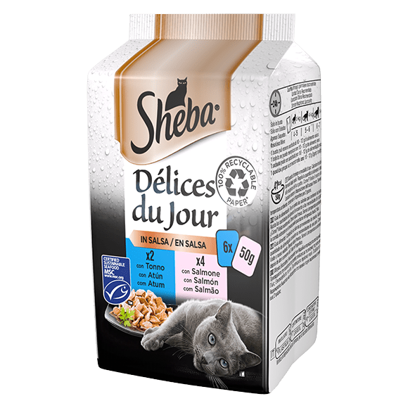 Sheba - Sheba® Délices Du Jour In Salsa 6X50G - Animalmania Store