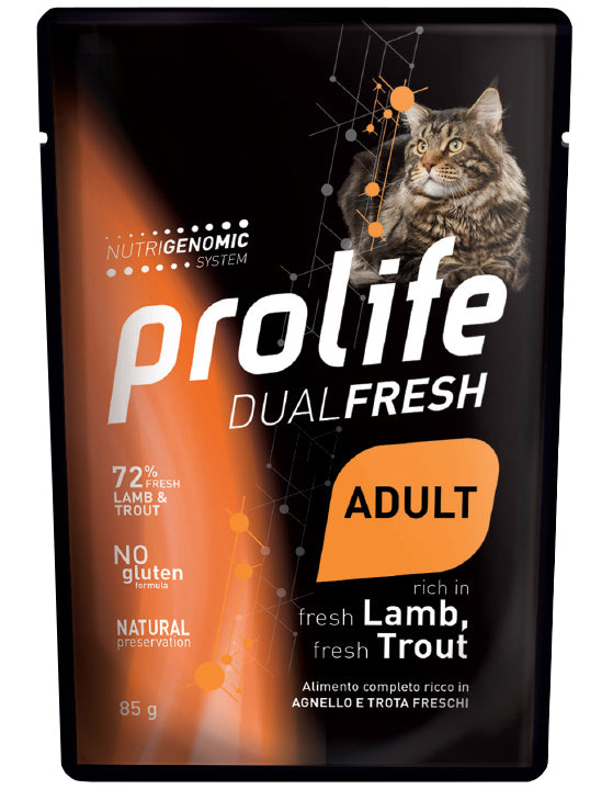 Prolife Gatto Dual Fresh Bustina 85g