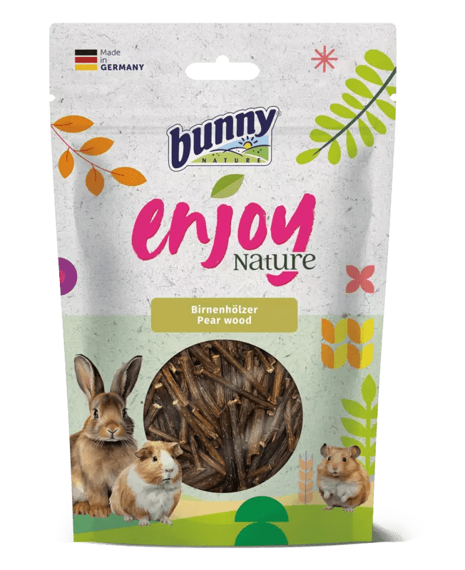 Bunny - Bunny Enjoy Nature Legno Di Pero100Gr X6 - Animalmania Store