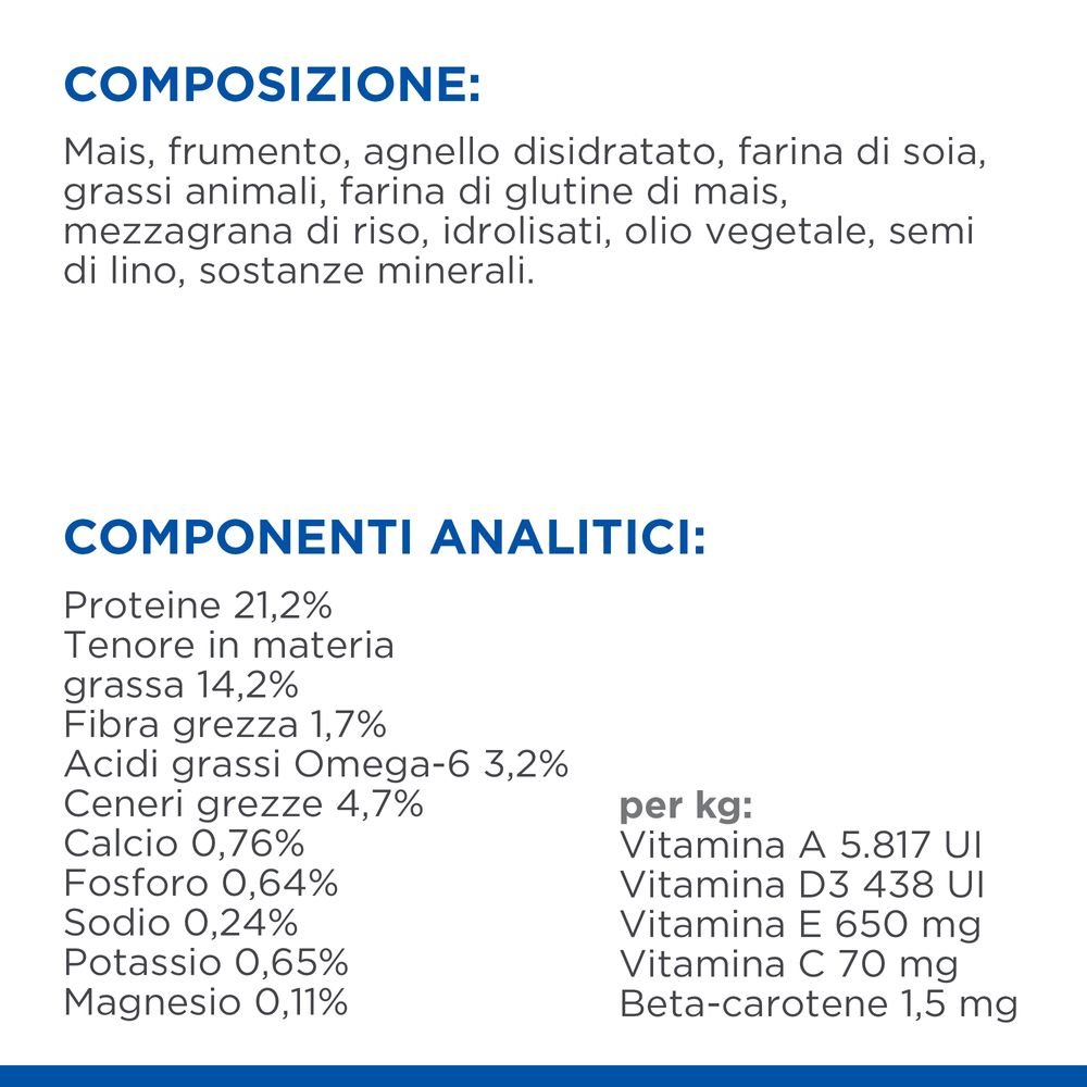 Hill's Science Plan - Hill's Science Plan Medium Adult Alimento per Cani con Agnello e Riso - Animalmania Store