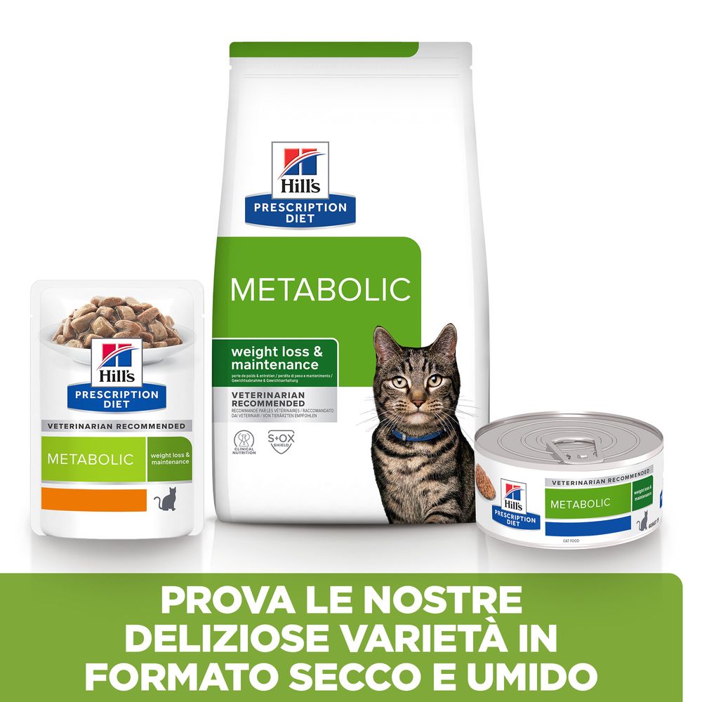 Hill's Science Plan - Hill's PRESCRIPTION DIET Metabolic alimento per gatti - Animalmania Store