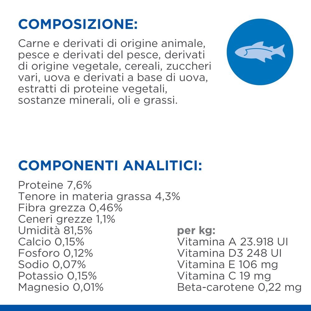 Hill's Science Plan - Hill's Science Plan Adult Alimento per Gatti con Pesce Oceanico Bustina - Animalmania Store