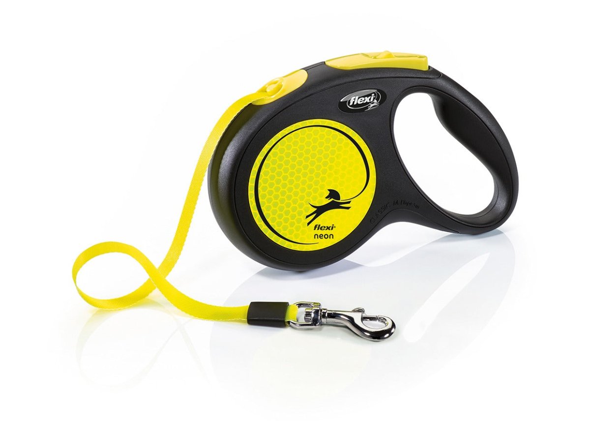 Flexi - Flexi Neon Fettuccia 5 Metri - Animalmania Store