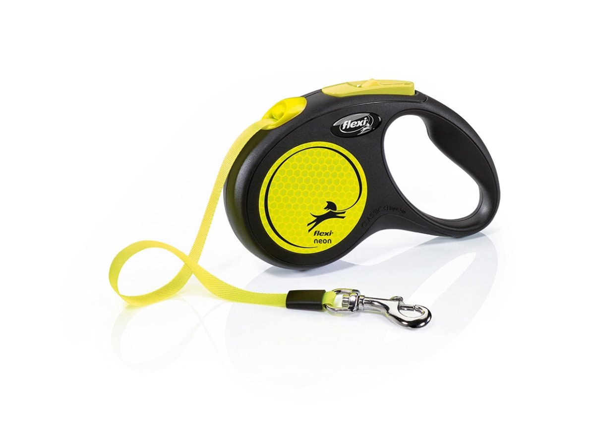Flexi - Flexi Neon Fettuccia 5 Metri - Animalmania Store