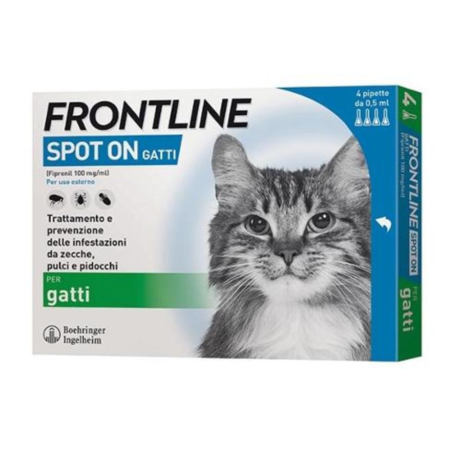 Frontline - Frontline Antiparassitario gatto 4 Pipette - Animalmania Store