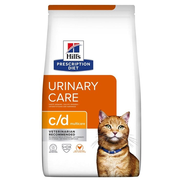 Hill's Prescription Diet c/d Multicare Urinary Care gatto pollo 8 kg, confezione