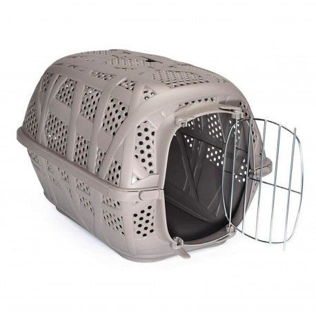 Trasportino Per Animali Da Cabina Aereo | Poliestere, Carbone, 43x28x27 Cm