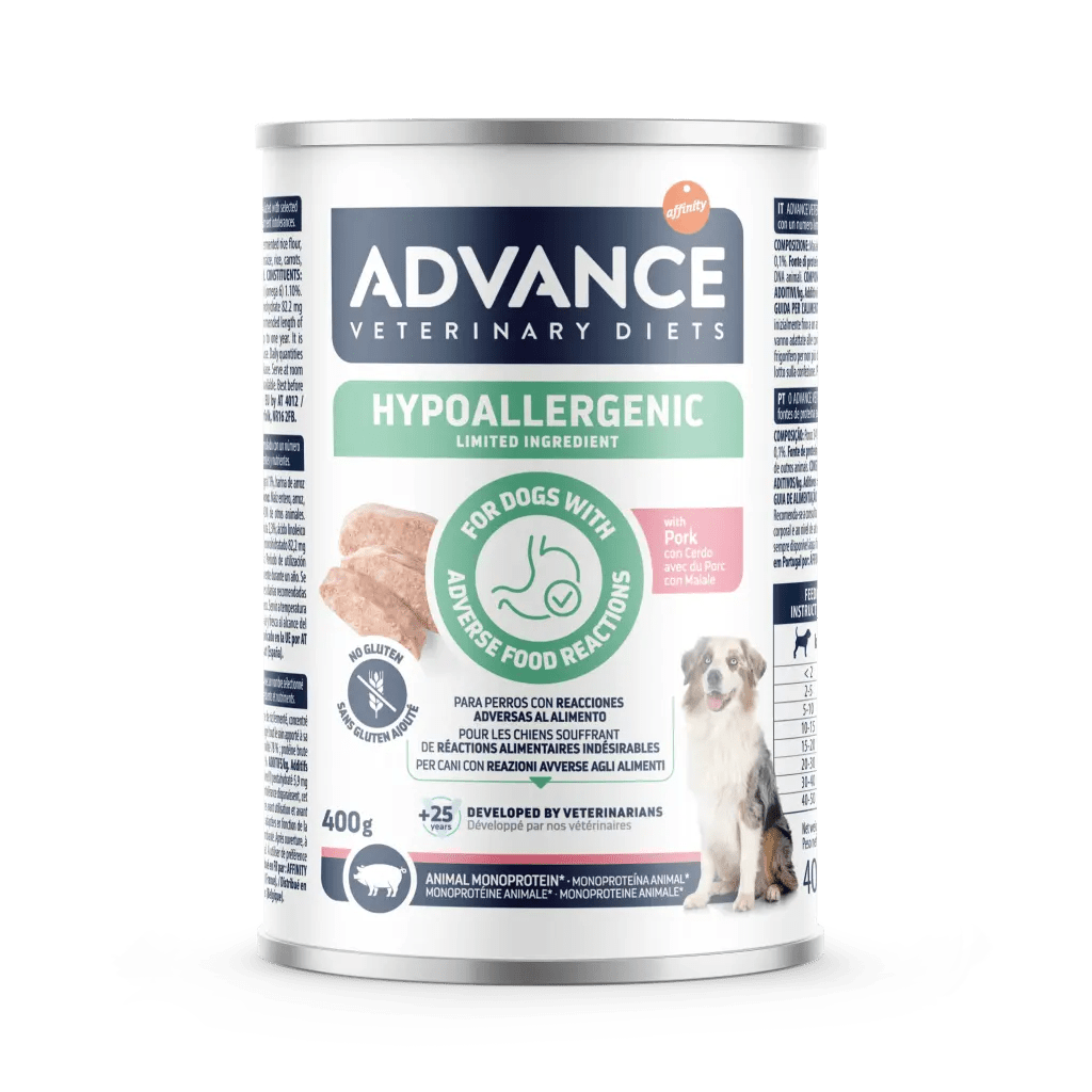 Advance - Advance Diet Latt.400G Hypoallergenic Con Maiale Cane - Animalmania Store