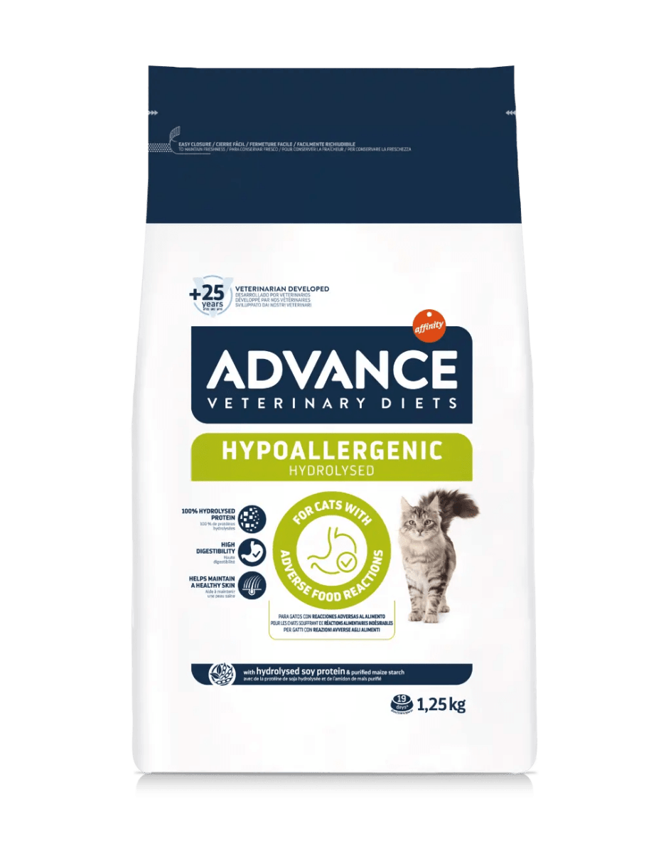 Advance - Advance Diet 1.25Kg Hypoallergenic Gatto - Animalmania Store